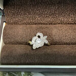 Gold and Silver Indian Style Ring (BRAND NEW)